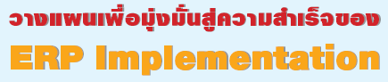 ������ ����������� ERP